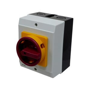 20 AMP 4 Pole Plastic Isolator