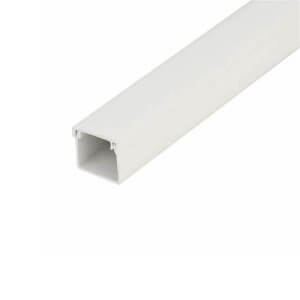 3 Metre White Mini Trunking